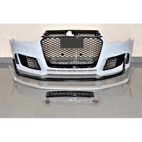 Front Bumper Audi A3 V8 13 15 Cabrio Sportback Look RS3