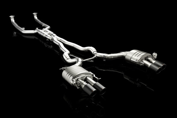ESCAPE AKRAPOVIC CON SALIDAS EN CARBONO PARA BMW M5 F10