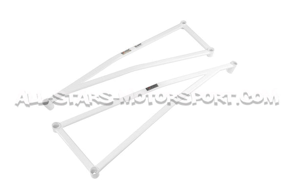 Barras de refuerzo inferior traseras de 6 puntos Ultra Racing para Golf 4 GTI / Leon 1M