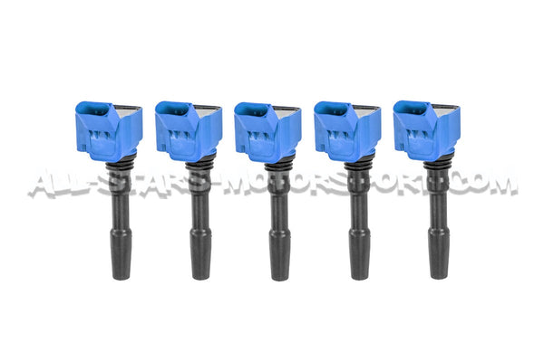 Bobinas de encendido Racingline azul para Audi RS3 8V.5 / 8Y / TTRS 8S / RSQ3 2.5 TFSI