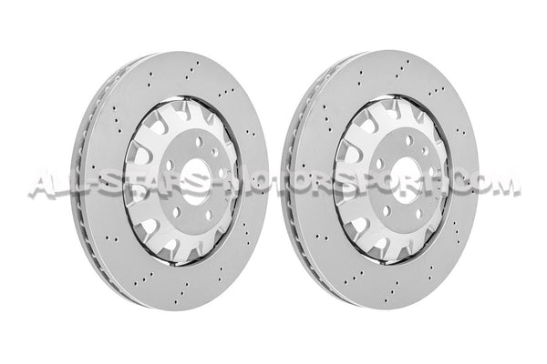Discos de freno delanteros perforados Dixcel PD para Audi TTRS 8J MK2