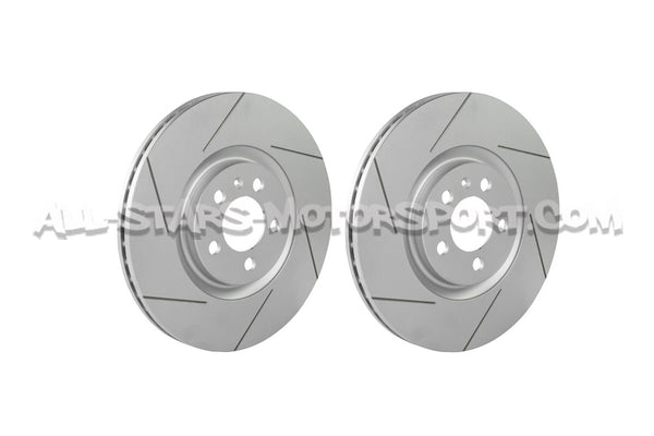 Discos de freno delanteros ranurados Dixcel SD para Audi S1 / Polo GTI / WRC y Ibiza Cupra - 310mm