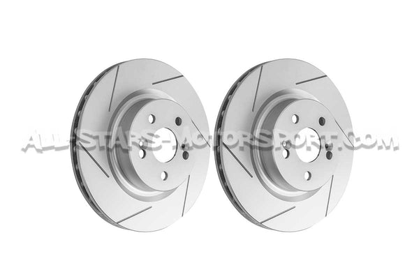 Discos de freno delanteros ranurados Dixcel SD para Renault Megane 2 RS