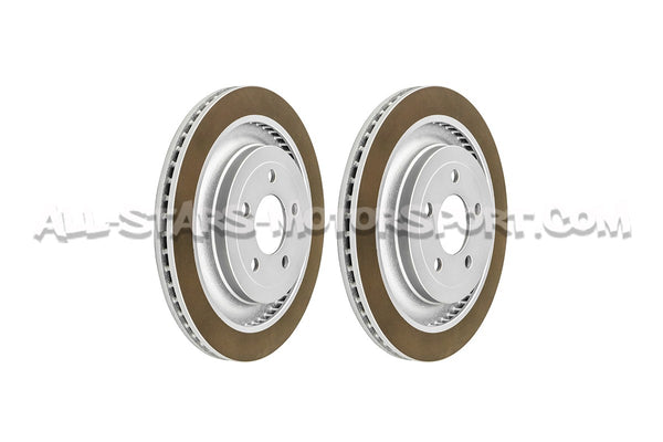 Discos de freno traseros Dixcel FP para Ford Mustang S550 5.0 V8 / Ecoboost (Brembo)