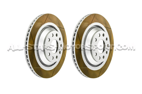 Discos de freno traseros ranurados Dixcel FS 310mm para Golf 7 R / Golf 7 GTI / S3 8V / Leon 3 Cupra / TT 8S
