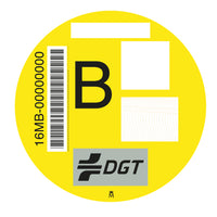 Etiqueta DGT B