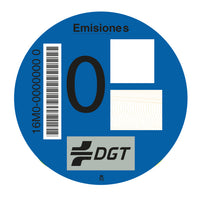Etiqueta DGT 0