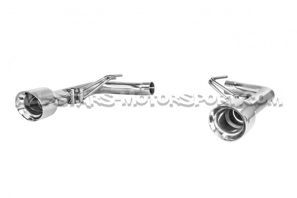 Silenciador trasero Axle-back Mishimoto Race para Mustang S550 V8 5.0 GT