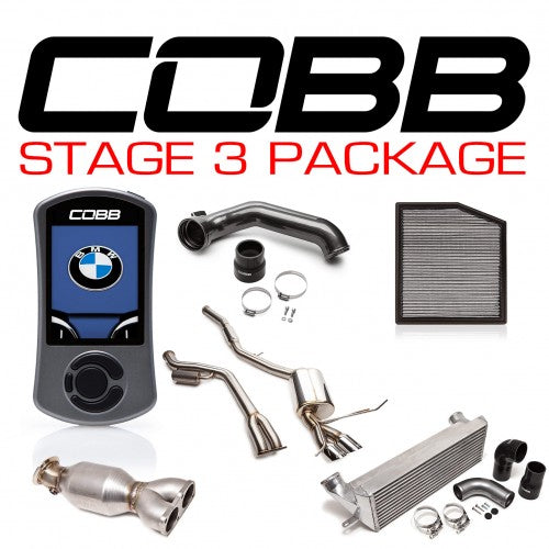 COBB BMW N55 STAGE 3 1-SERIES POWER PACKAGE W-V3