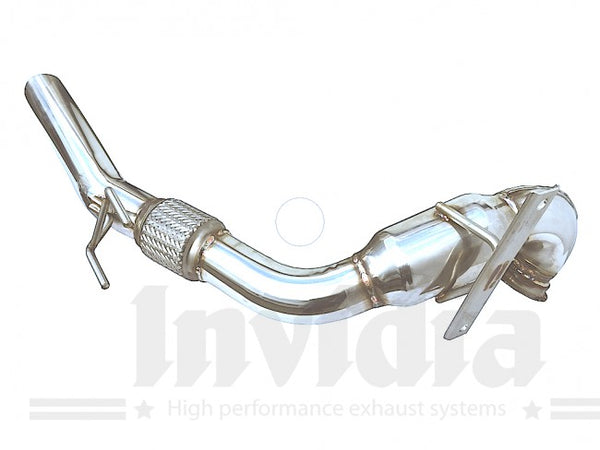 Downpipe con catalizador deportivo Invidia para Golf 7 GTI / Leon 3 Cupra